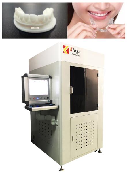 220v Pro SLA Commercial Grade 3d Printer KINGS 600 0.05 Mm - 0.2 Mm Layer