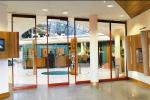 Aluminum Track Profile For Double Glass Acoustic Folding Movable Office Glass