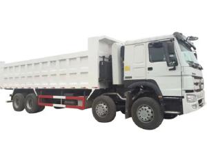 Wholesale Used HOWO 8X4 Dump Tipper Truck 12 Tires 50 Tons Truck with Tubeless Tire Design from china suppliers