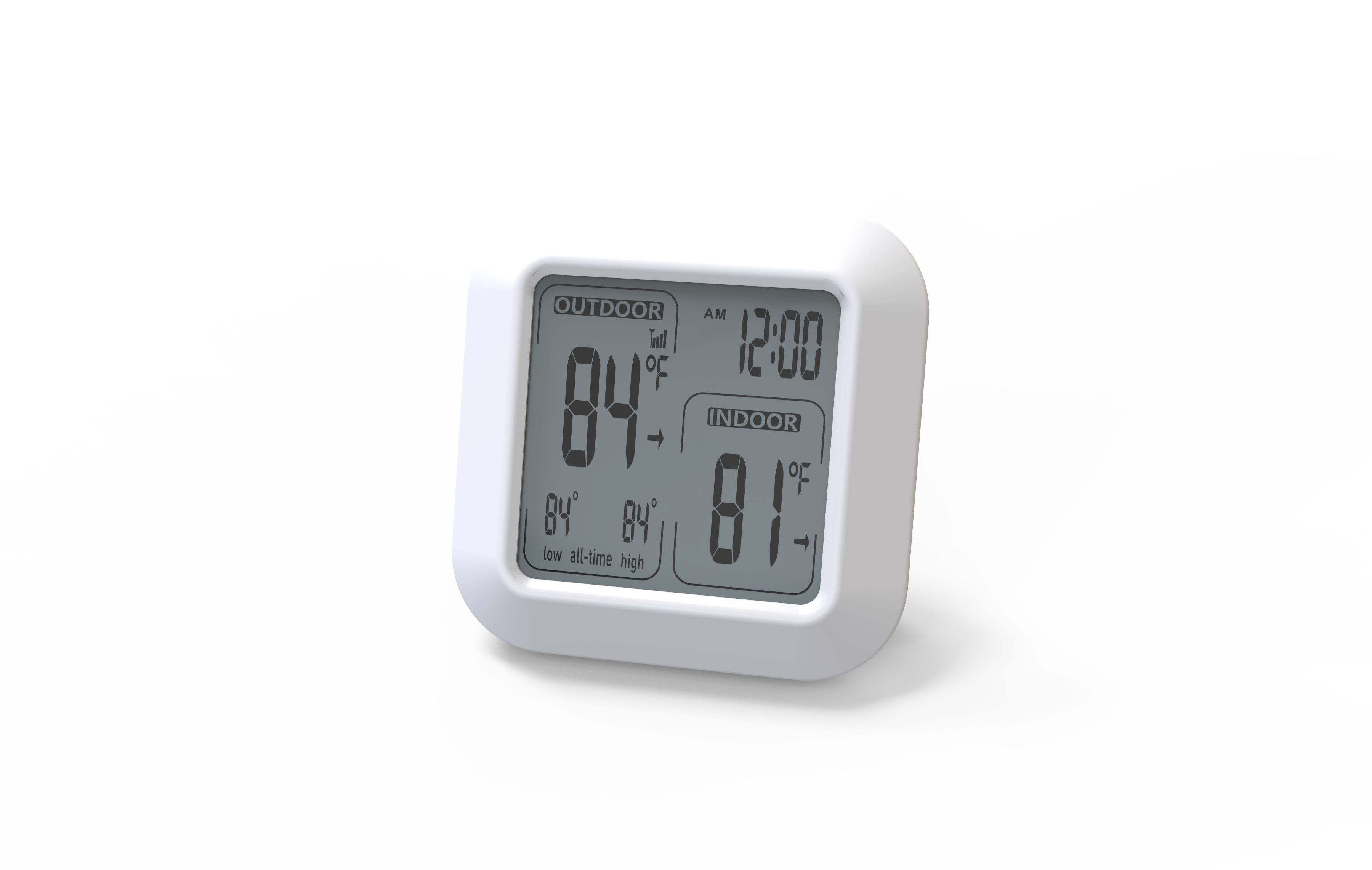 OEM Thermometer Hygrometer Automatic Moonphase Wireless Temperature Monitoring