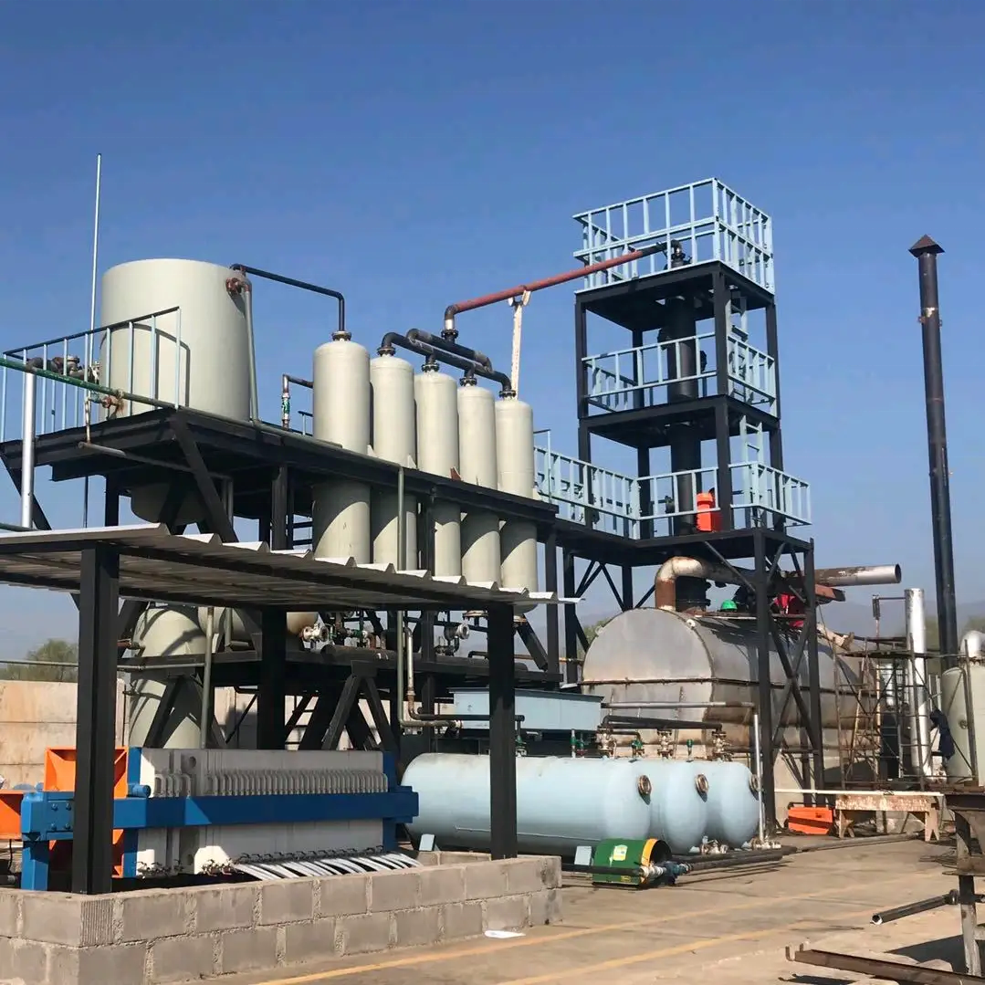 16KW High Capacity Crude Oil Waste Used Engine Oil Motor Oil Refinery Machine for Diesel
