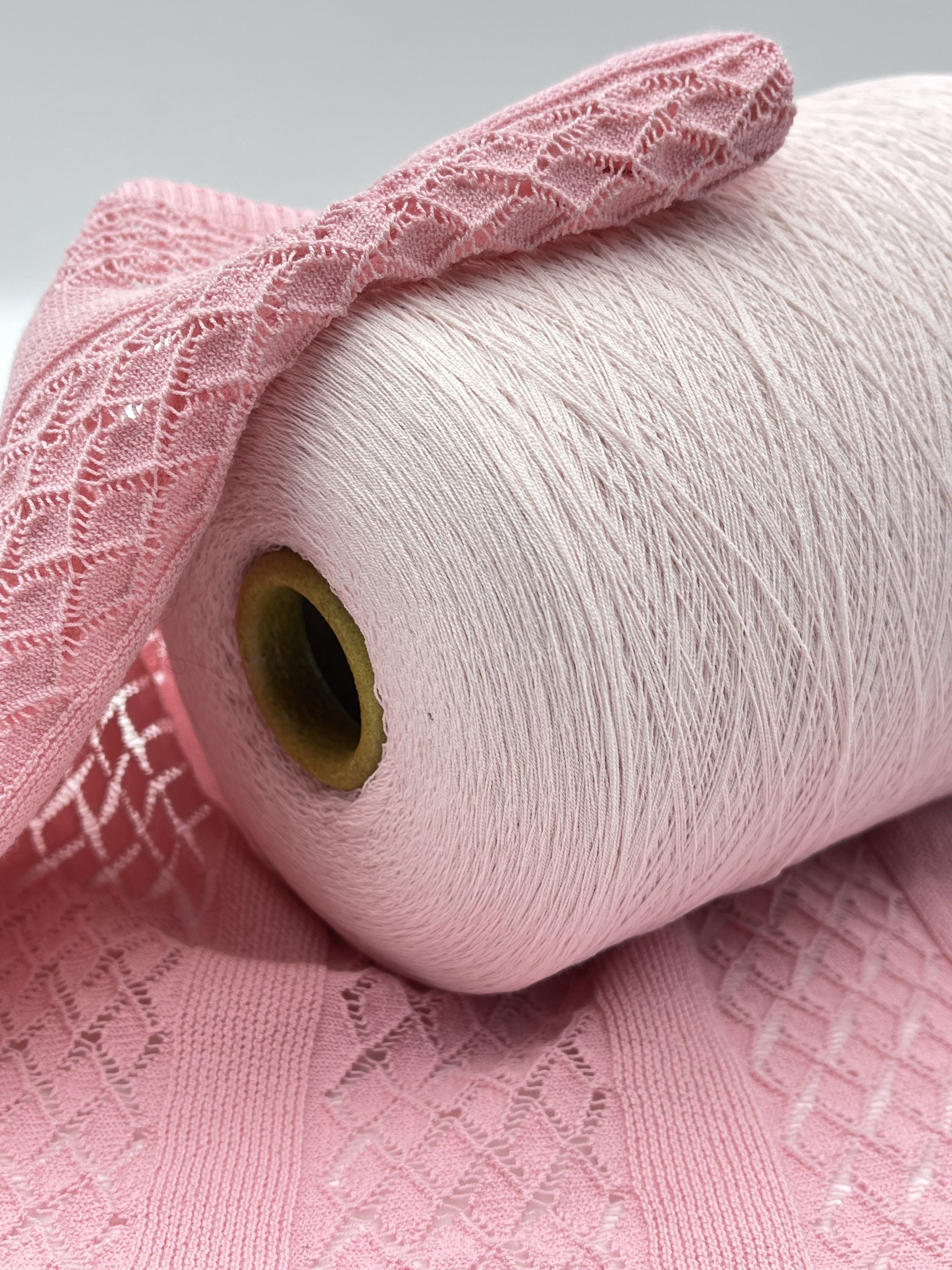 High Resilience 2/48NM Blending Covering Yarn For Knitting Shirting Sheeting