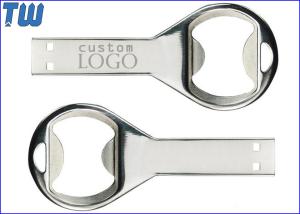 Wholesale Customized Logo Durable Full Metal Bottle Opener 64GB Thumbdrive Stick from china suppliers