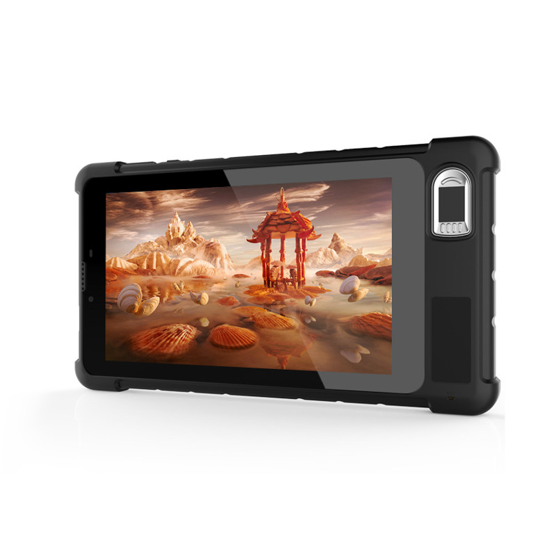 Election Fingerprint Biometric Device 7 Inch Mobile Tablet With NFC Bluetooth GPS