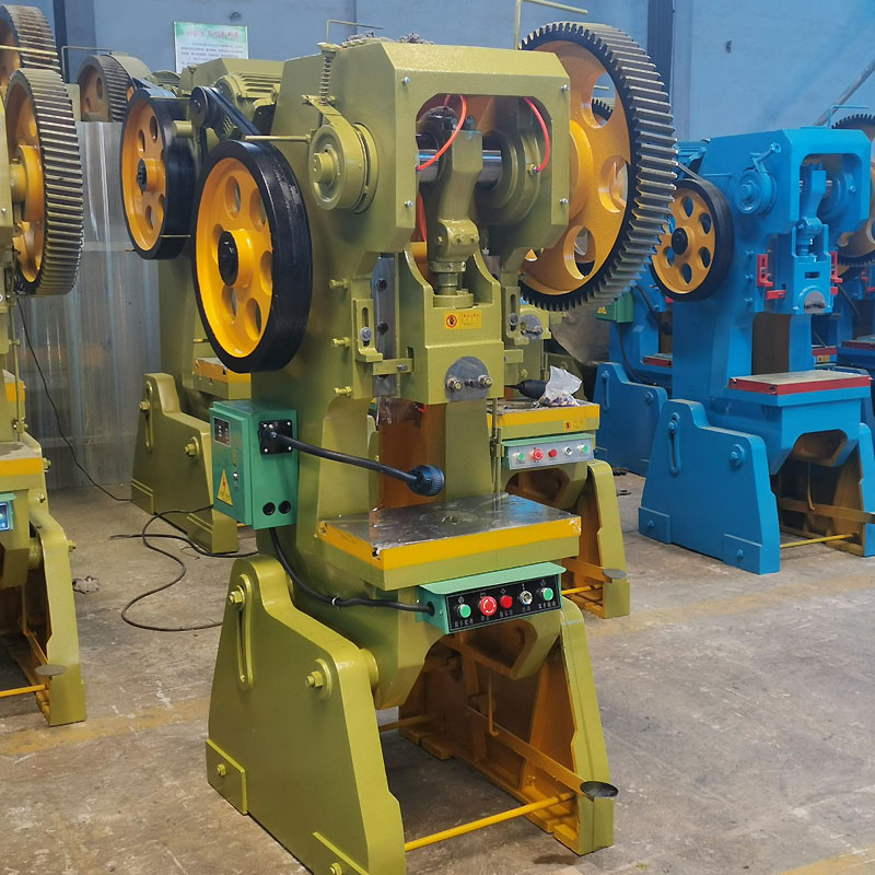 J23 25Ton C Type Power Press Punching Machine 70mm For Hardware