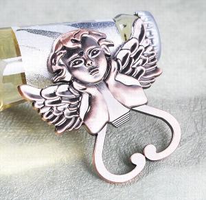 Wholesale Cool Innovative wholesale wedding favor, fancy gift, antique copper plating flying angle beer bottle opener from china suppliers