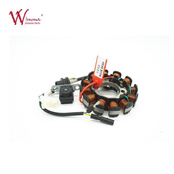 Motorcycle Magneto Coil Wave Dash 12 Poles In Bike ISO9001 Approval