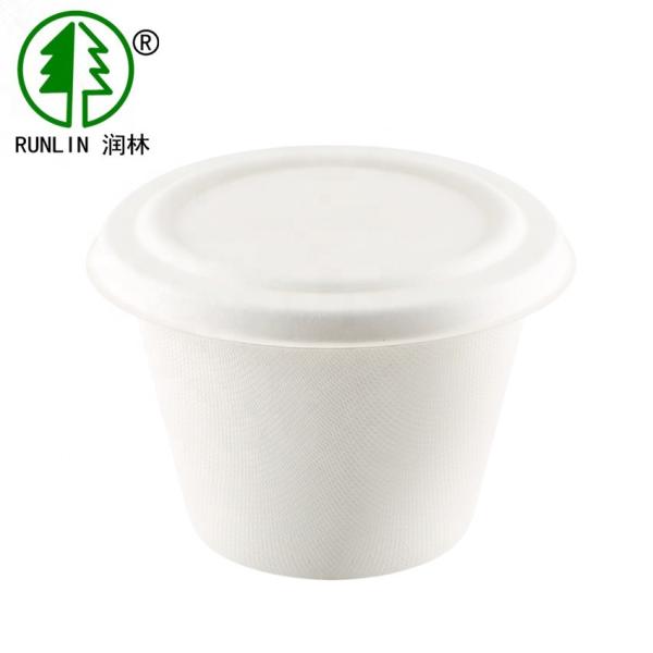 Plant Fiber Tea Juice Biodegradable Coffee Cups Eco Friendly Reusable Food