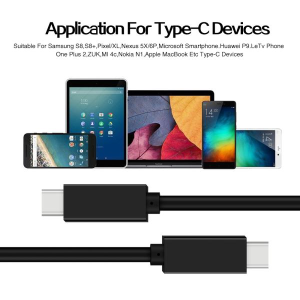 Plugable thunderbolt3 USB Type C Cable 40GB/s 100W 60W Power delivery PD charger