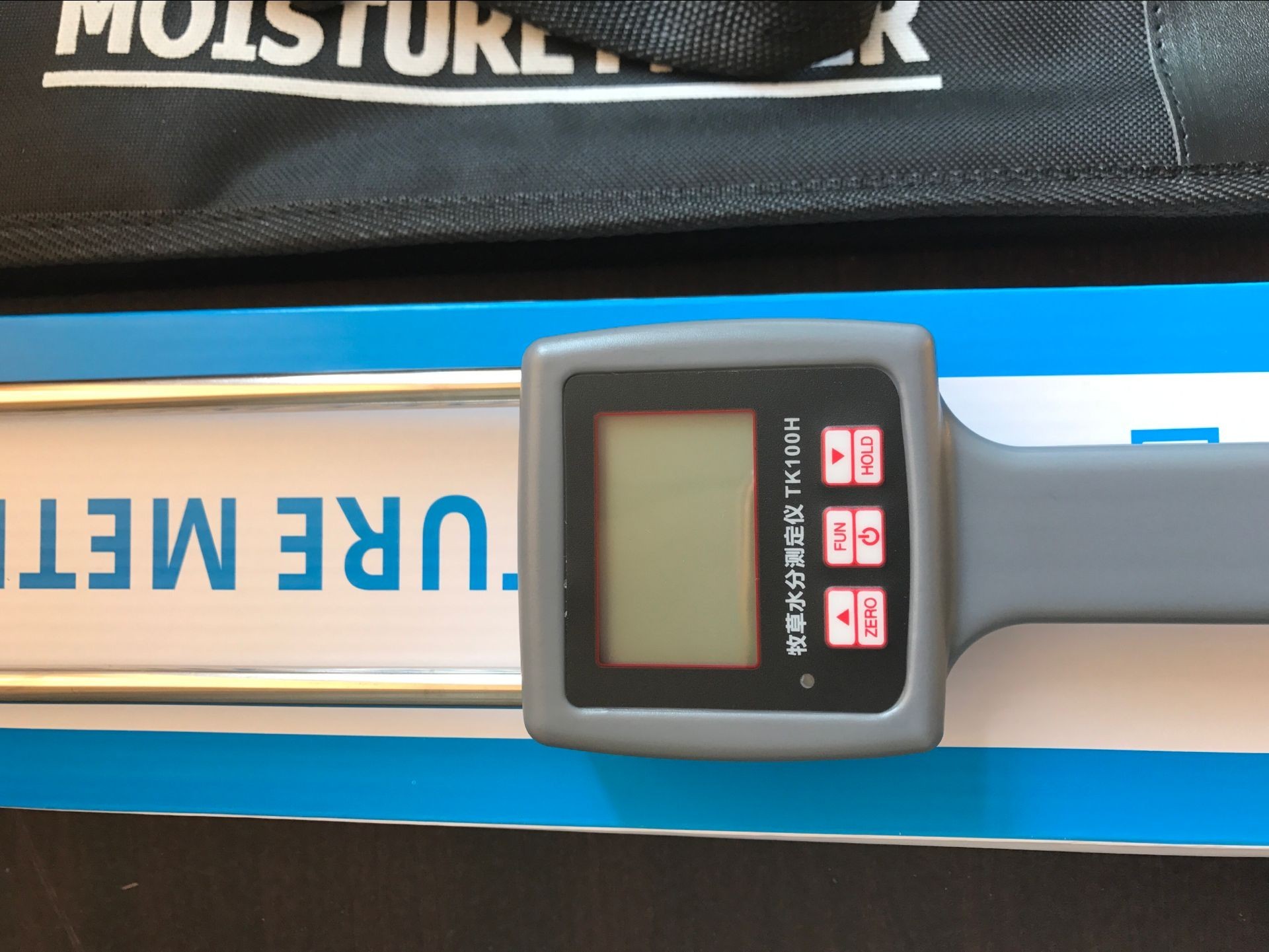 Handy Garden Soil Moisture Meter With Backlight For Cereal Straw / Forage Grass