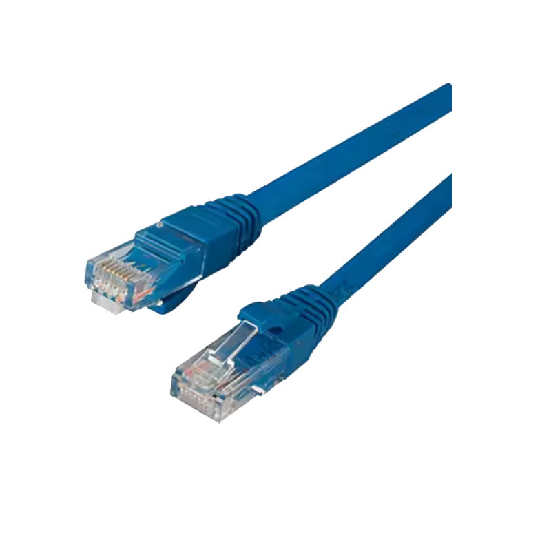 100% Continuity Test Network Patch Cord with Gold Plated Connectors Double Shielding