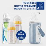 Smart Baby Portable Travel Bottle Warmer Bag Heat Resistant Thermostat For