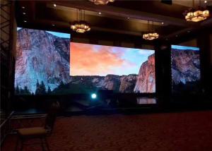 China Indoor Stage Background LED Display Screen P4.81 Nationstar SMD2121 1200nits on sale