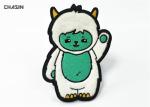 Furry Fabric Clothing Embroidery Patches Cute Animal Self - Adhesive Backing