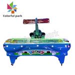 Amusement Coin Operated Air Hockey Table 200W With Electronic Scorer