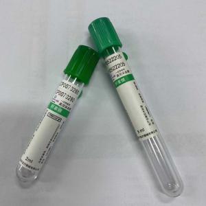 Wholesale Green Cap Heparin Tube Vacuum Blood Collection 1ml - 10ml from china suppliers
