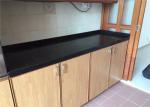 High Hardness Preformed Kitchen Countertops Black Galaxy Quartz Stone