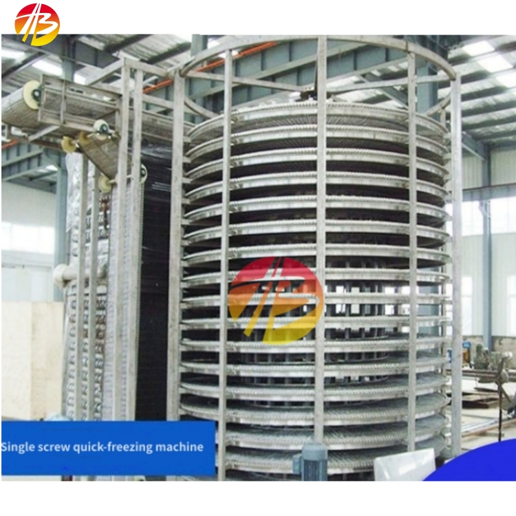 13800*3200*2500mm Iqf Tunnel Freezing Machine for Frozen Vegetables Fruit Shrimp