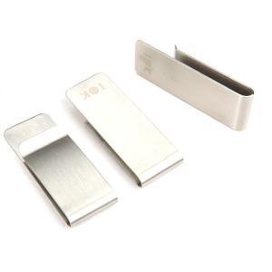 Wholesale Custom logo antique bronze plating stainless steel metal money clip from china suppliers
