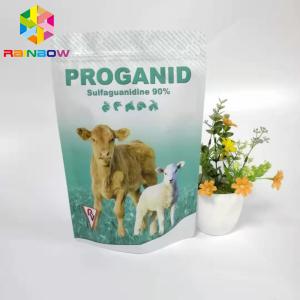 Wholesale Bottom Gusset Aluminium Foil Pouch , Dog Food Packaging Resealable Animal Feed Bags from china suppliers