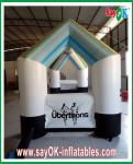 Custom Inflatable Arch 0.4mm PVC Inflatable Entrance Arch Logo For Festival