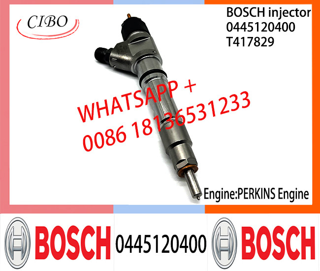 BOSCH 0445120400 Neutral Diesel Fuel Injector Assembly 0445120400 T417829 For Engine