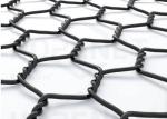 100% Pet Polyester Material Hexagonal Wire Mesh Net Black Color