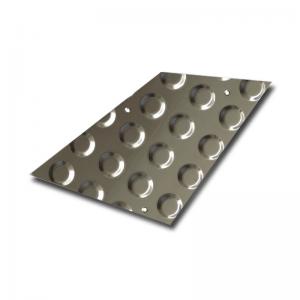 Wholesale 2b Finish Stainless Steel Checker Sheet With Flat Round Projections from china suppliers