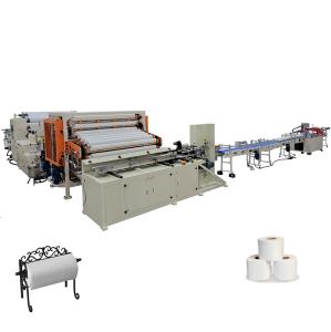 Wholesale Automatic Toilet Paper Kitchen Towel Tissue Paper Manufacturing Machine Production Line from china suppliers