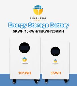 Wholesale Pinsheng Reliable 48V LiFePO4 Battery Packs 10KWh &amp; 15KWh Solar Energy Storage with 200Ah, 280Ah, 300Ah Options from china suppliers