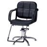 Buy cheap Traditional Salon Hair Styling Chairs 5 Stars Base With PU Armrest , Black Color from wholesalers