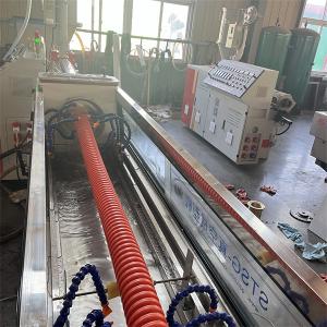 Wholesale Fully Automatic Single Wall PE Spiral Pipe Extruder For 30 50 80 100 125 160mm 100m/Roll from china suppliers