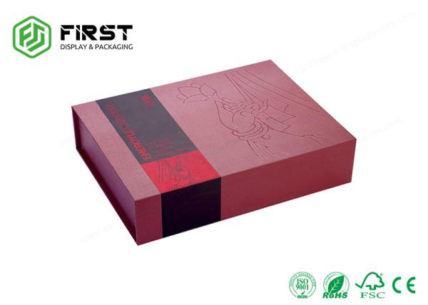 Custom Handmade Book Shaped Luxury Cardboard Gift Boxes Packaging With Logo