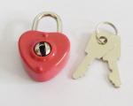 Iron Heart Shaped Small diary Lock