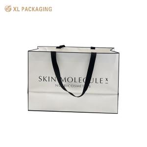 Wholesale Custom Printed Personalized Paper Bag For Shopping Handle Bag Shoes Clothing Packing Logo Printing Shopping Bag from china suppliers