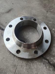 Wholesale PN100 DN50 Weld Neck Pipe Flanges , Mirror 304 Forged Stainless Steel Flange from china suppliers