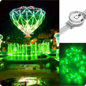 Wholesale rgbw ed gemstone pixel lights outdoor waterproof permanent led point light from china suppliers