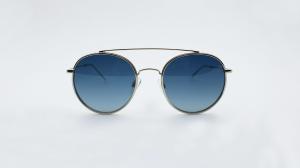 Wholesale Unisex Round new fashion Sunglasses metal double bridge driving glasses UV 400 from china suppliers