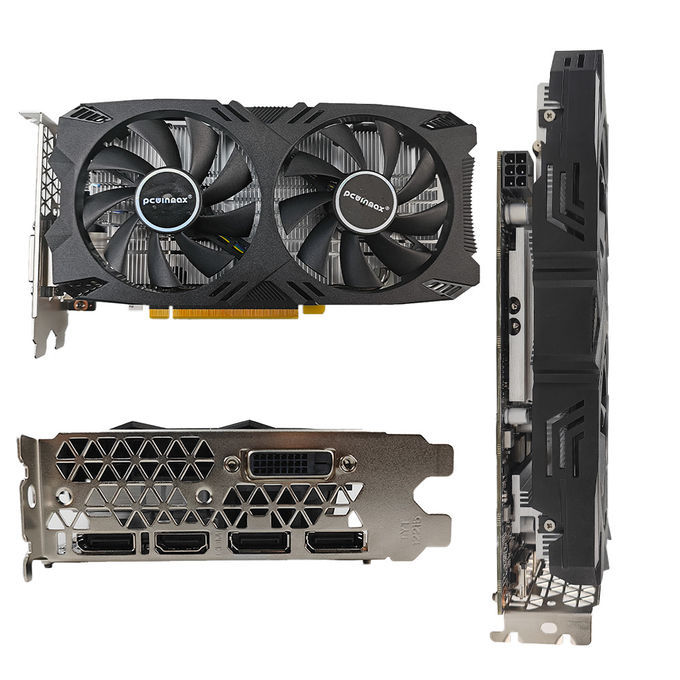 PCWINMAX GTX 1060 6GB GDDR5 Dual Fan Desktop PC Graphics Card HD DVI DP Output Video Card Support OEM ODM