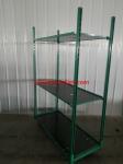 100kg PP Wheel 1900mm Plywood Danish Plant Trolley