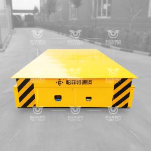 Wholesale Carbon Steel Steerable Molten Metal Transfer Cart Motorized Trackless from china suppliers