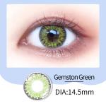 Color Lenses Mystic Green Dailies Contacts Yearly Wearing Pale Green Contact