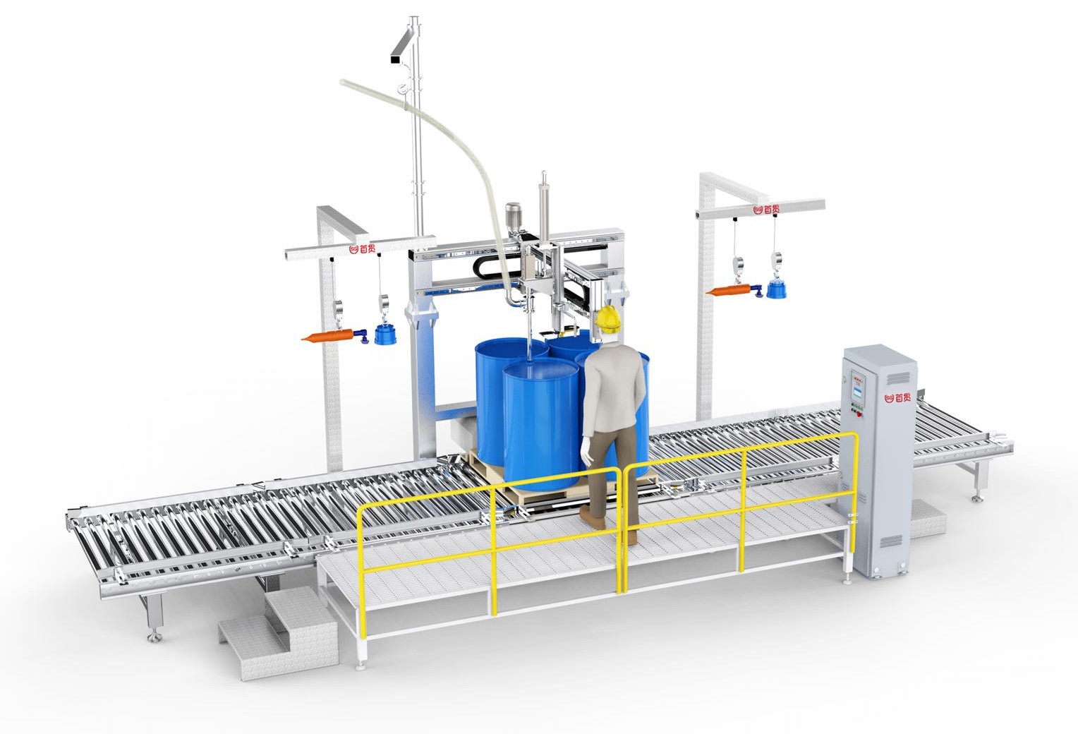 High Experience Automatic IBC Intermediate Bulk Container Filling Machine Powerful