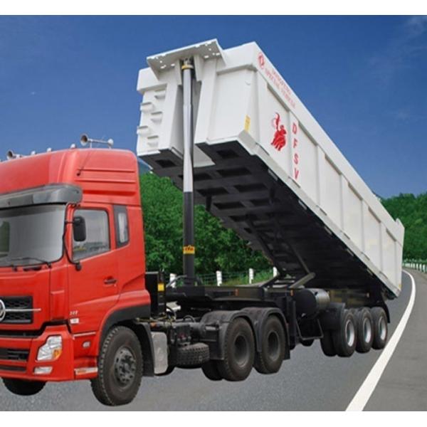 Mining / Construction Semi Trailer Tipper Truck