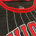 Black NBA Team Jerseys Quick Dry 11 Basketball Jersey Striped