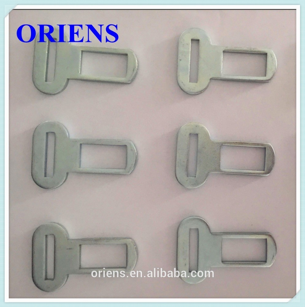 Safety Metal Car Spring Seat Belt Buckle Car Vehicle Seat Belt Harness Car Clip Belt Buckles