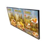 Commercial Wall Mounted Digital Advertising Screen For Bookstores Museums ODM