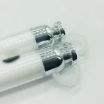 Customized Screw Pump Airless Plastic Cosmetic Bottles 1oz 1.7oz For Skin Care