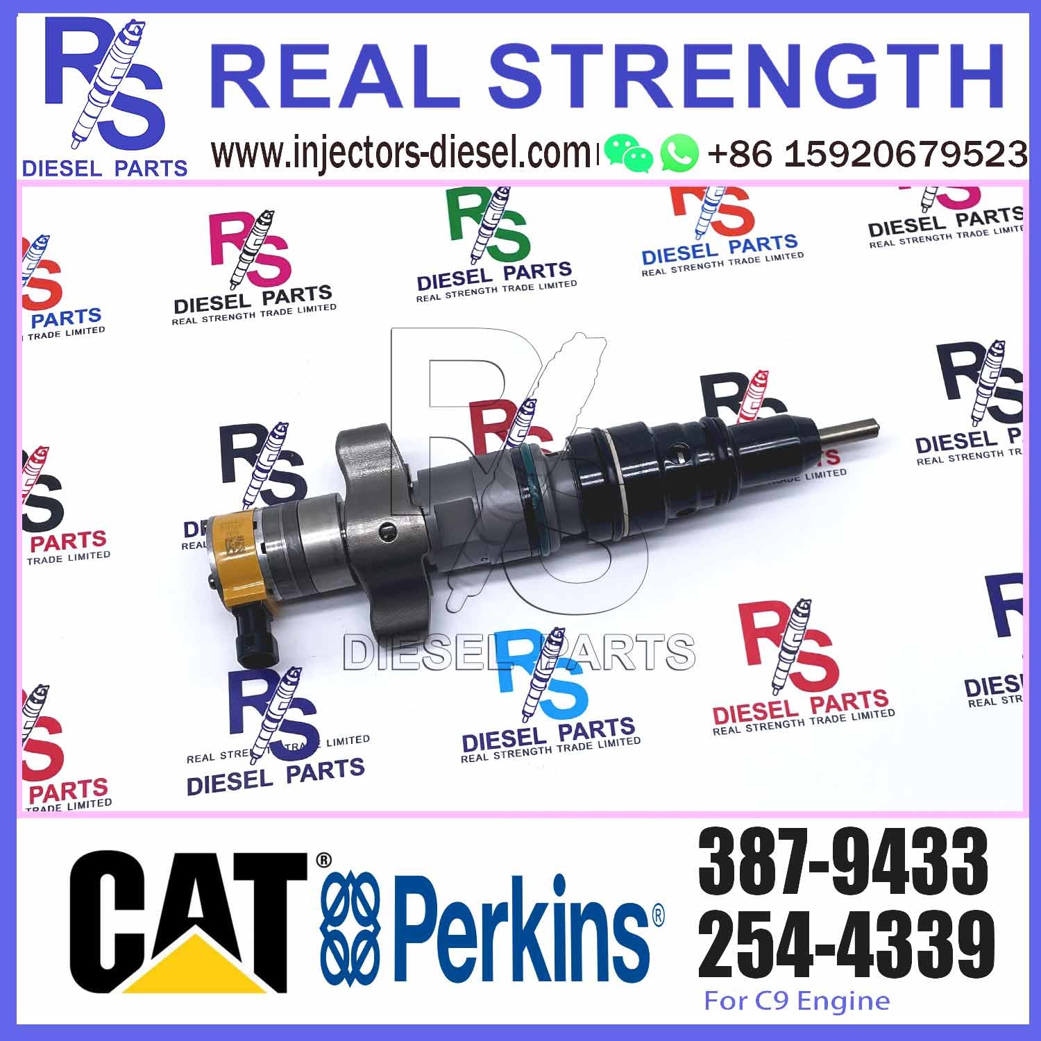 20r-8064 20r8064 Injector 20r-8968 20r8968 Fuel Injector 387-9433 3879433 330d 336d D6R C9 Engine Nozzle Assy 5577633