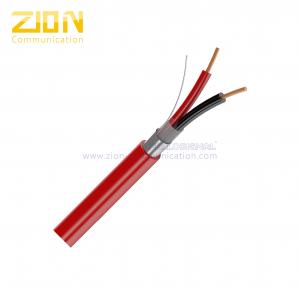 Wholesale FPLP-CL2P Fire Alarm Cable 14AWG 2 Cores Solid Shielded  for Burglar Alarm System from china suppliers